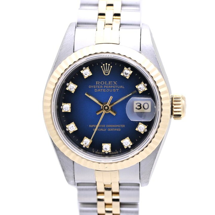 楽天市場】ロレックス ROLEX デイトジャスト 10Pダイヤモンド（旧留め 