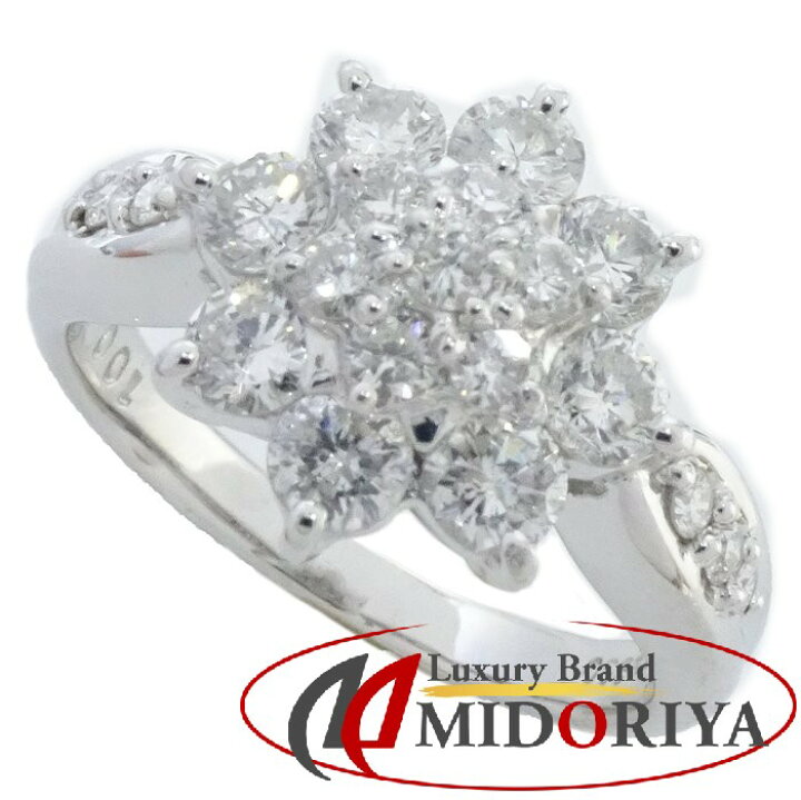 楽天市場】リング 指輪 ダイヤモンド1.00ct 12号 Pt900プラチナ  