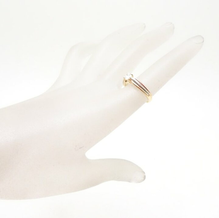 楽天市場】カルティエ CARTIER トリニティ ソリテール リング 指輪 一 