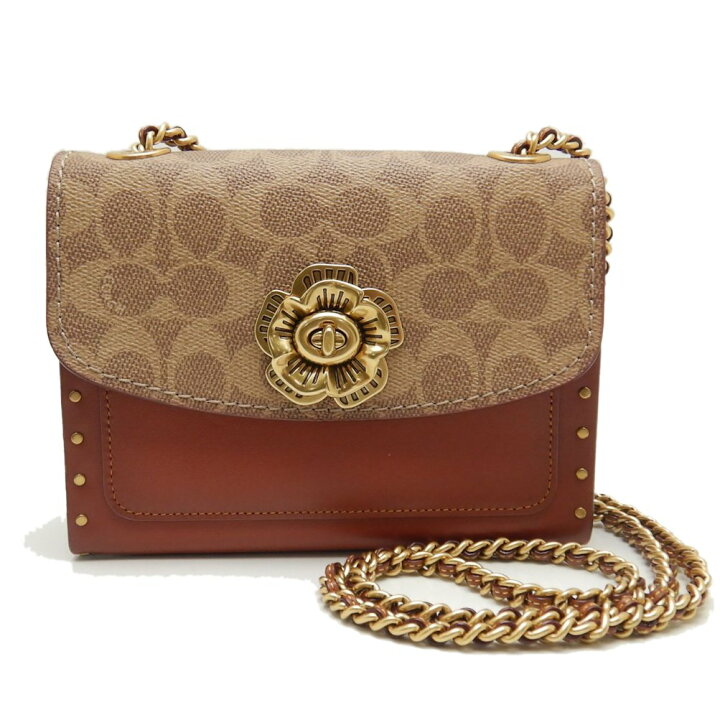 楽天市場】コーチ COACH パーカー18 30592 ショルダーバッグ ティー 