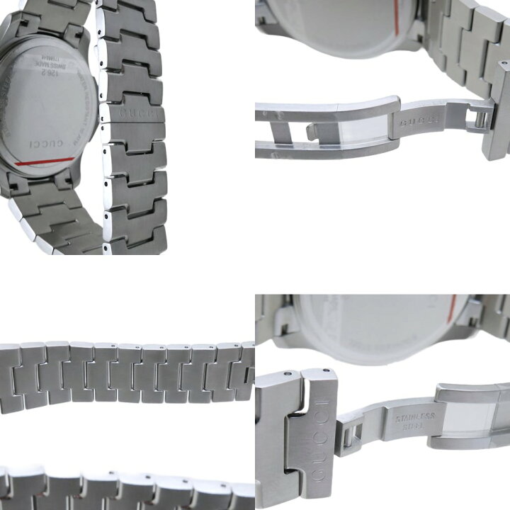 楽天市場】グッチ GUCCI ダイバー デイト YA126279 126.2 ステンレス  