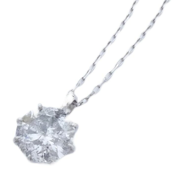 楽天市場】一粒ダイヤモンド1.140ct ネックレス Pt900プラチナ × Pt850  