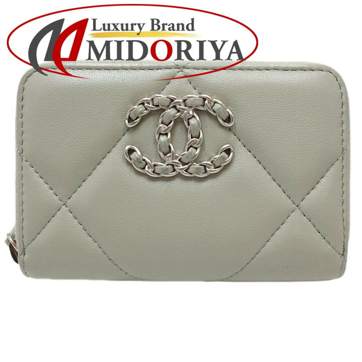 楽天市場】シャネル CHANEL シャネル19 ジップコインパース CCマーク  