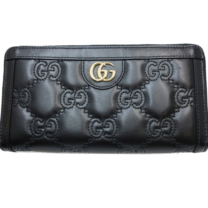 楽天市場】グッチ GUCCI ジップアラウンドウォレット GGマトラッセ  