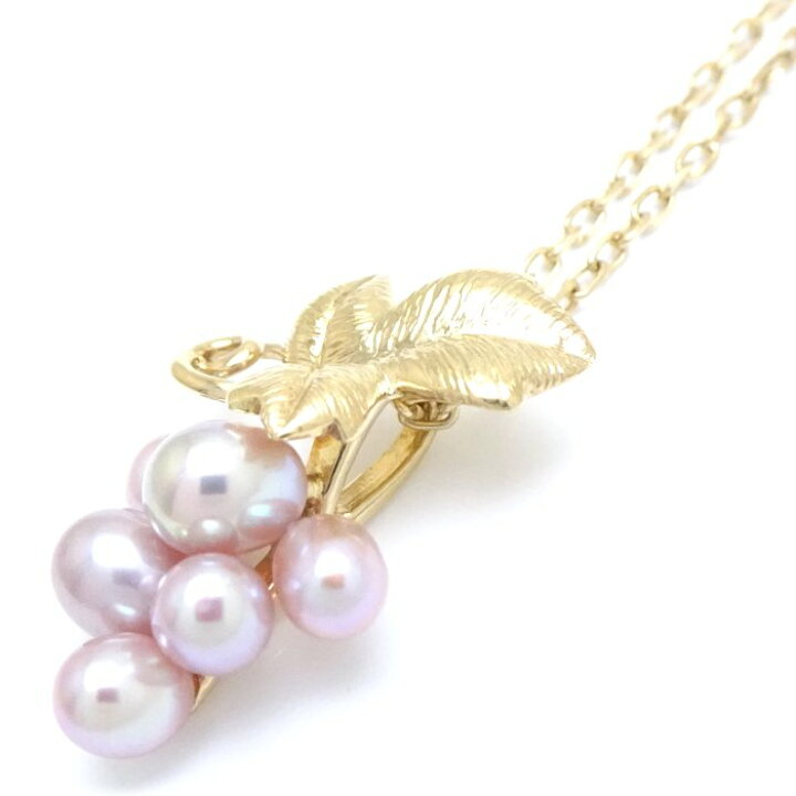 楽天市場】ミキモト MIKIMOTO 葡萄モチーフ ネックレス パール 真珠 