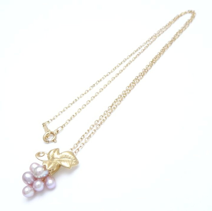 楽天市場】ミキモト MIKIMOTO 葡萄モチーフ ネックレス パール 真珠 