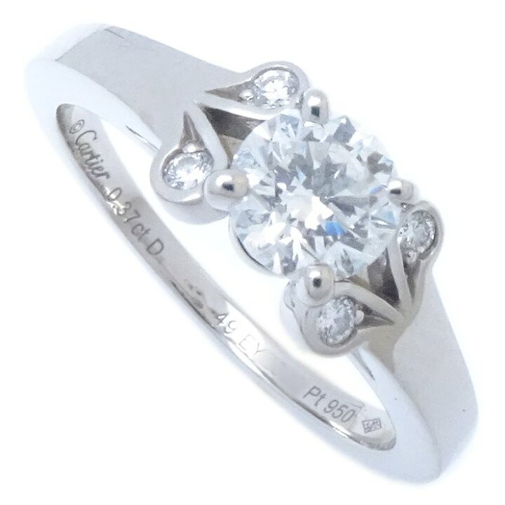 楽天市場】カルティエ CARTIER バレリーナ リング 指輪 一粒  