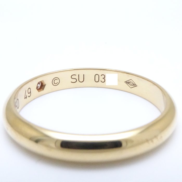 楽天市場】カルティエ CARTIER 1895 ウエディング リング 指輪 2.5mm 