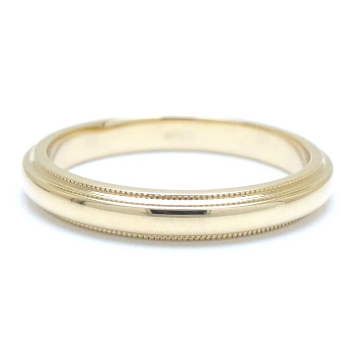 楽天市場】ティファニー TIFFANY&Co. ミルグレイン バンド リング 3mm 
