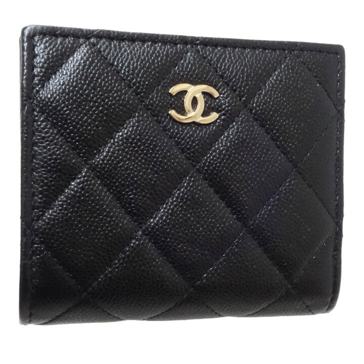 楽天市場】シャネル CHANEL マトラッセ スモールウォレット AP3178 二  