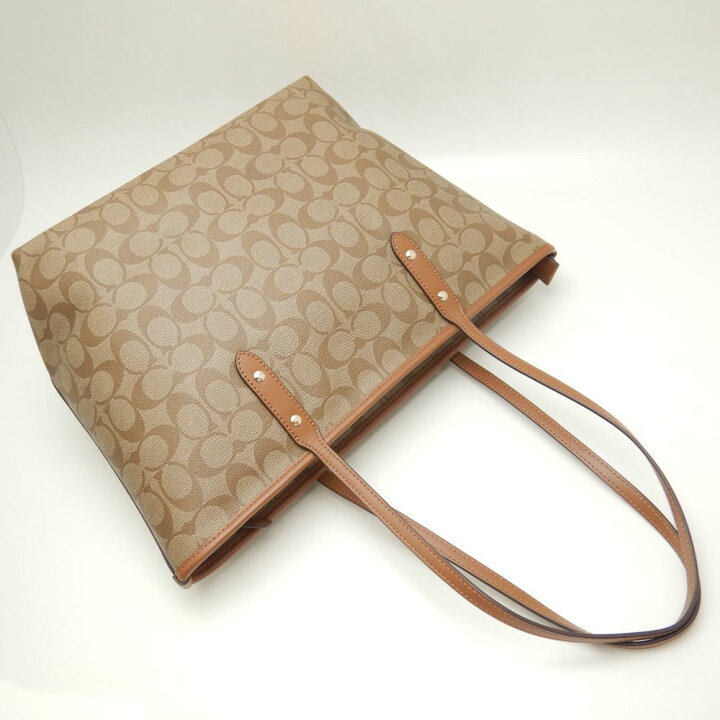 楽天市場】コーチ COACH F58292 トートバッグ シグネチャー PVC 