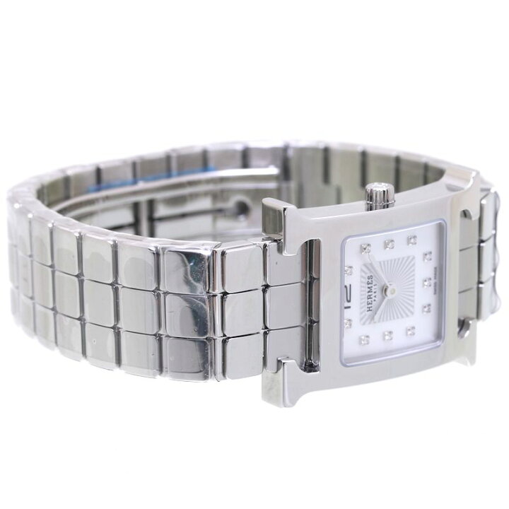 楽天市場】エルメス HERMES Hウォッチ スモール 11Pダイヤモンド  