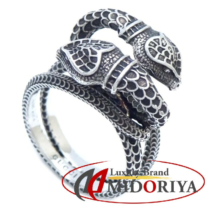 楽天市場】グッチ GUCCI ガーデンスネーク リング 指輪 #15 14号  