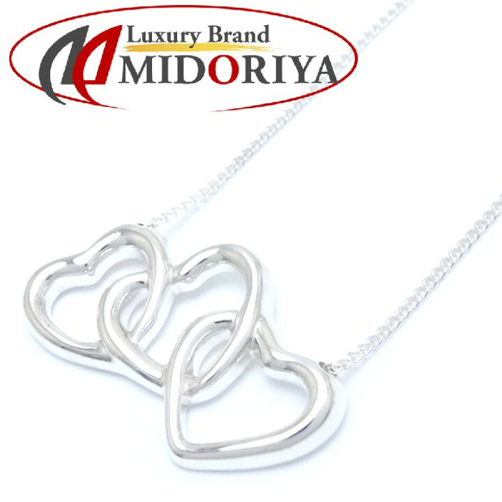 楽天市場】ティファニー TIFFANY&Co. トリプルハート ネックレス  