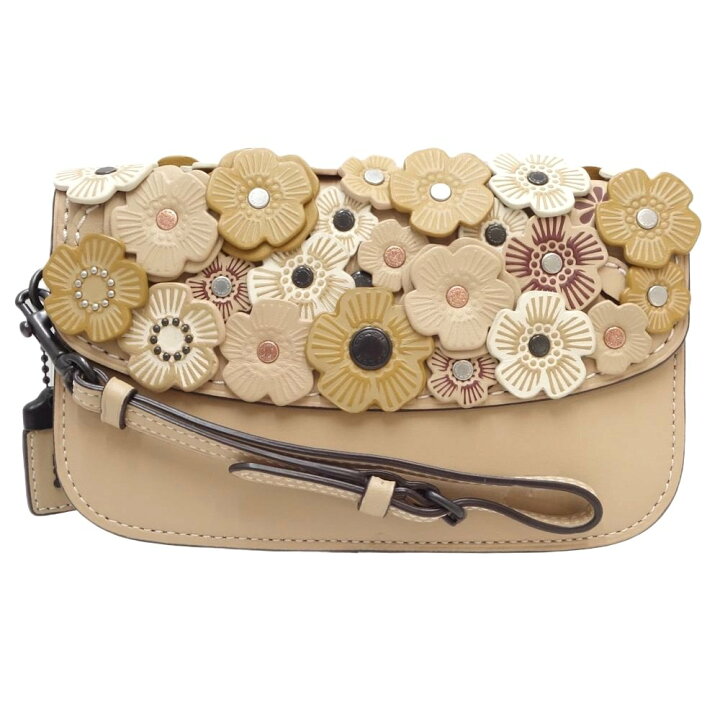 楽天市場】コーチ COACH クラッチバッグ ティー ローズ フラワー 