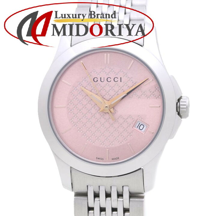 楽天市場】グッチ GUCCI Gタイムレス YA126566 126.5 ステンレス 