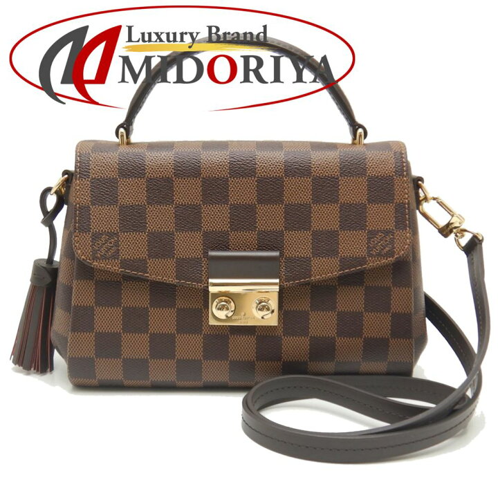 楽天市場】ルイ・ヴィトン・ダミエ LOUIS VUITTON クロワゼット N53000 