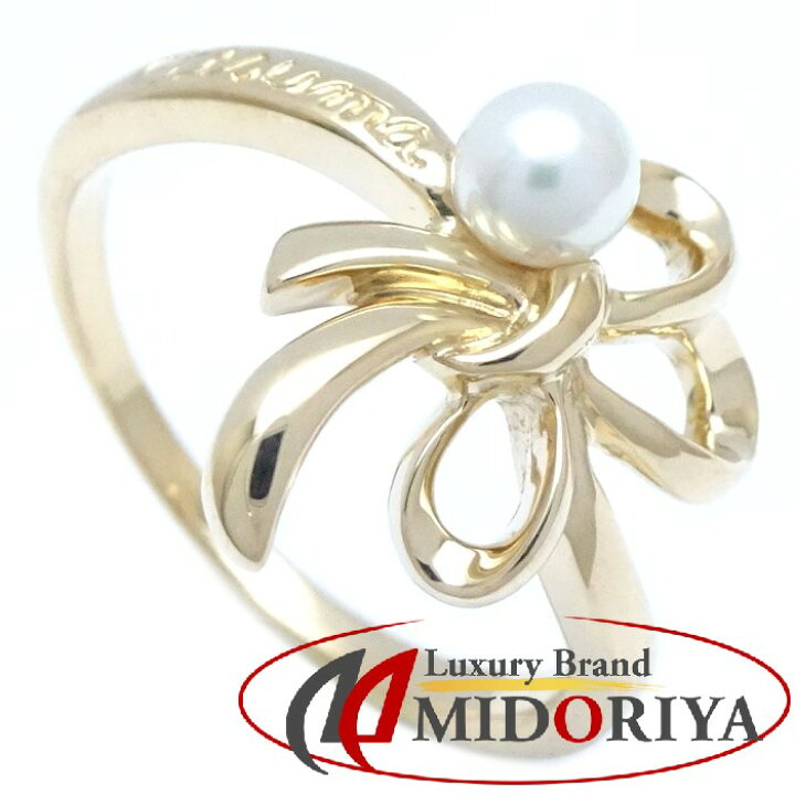 楽天市場】ミキモト MIKIMOTO リボンモチーフ リング 指輪 ベビー 