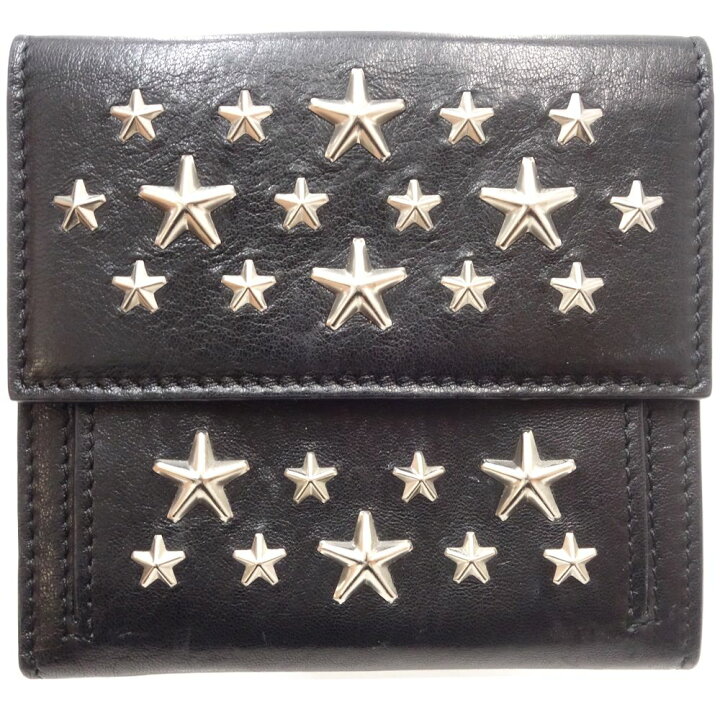 楽天市場】ジミーチュウ JIMMY CHOO スタースタッズ フリーダ 二つ折り 