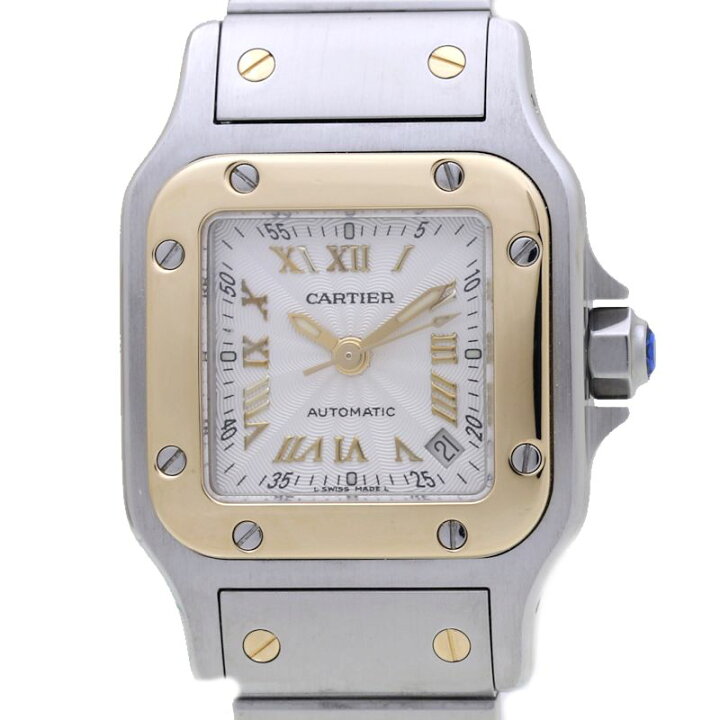 楽天市場】カルティエ CARTIER サントスガルベSM W20045C4【OH/磨き済  
