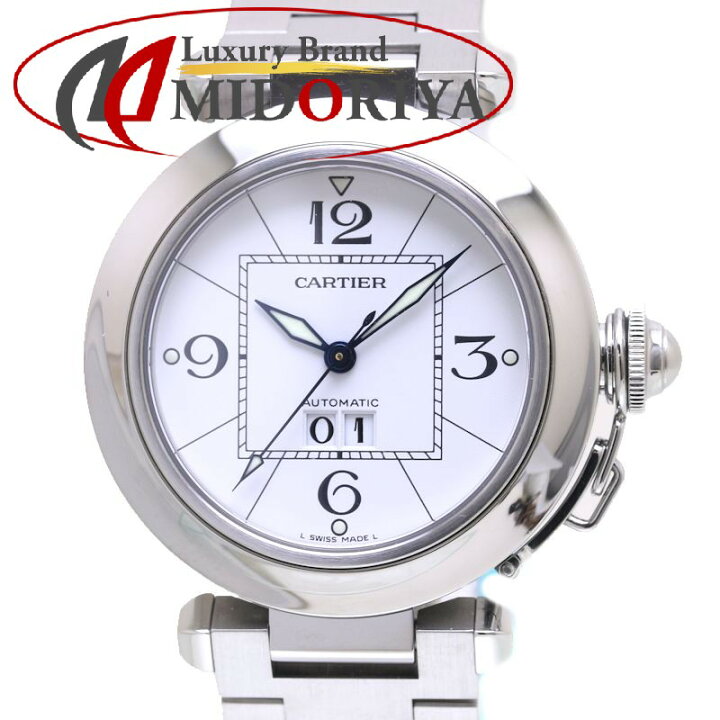 楽天市場】カルティエ CARTIER パシャC ビッグデイト W31055M7  