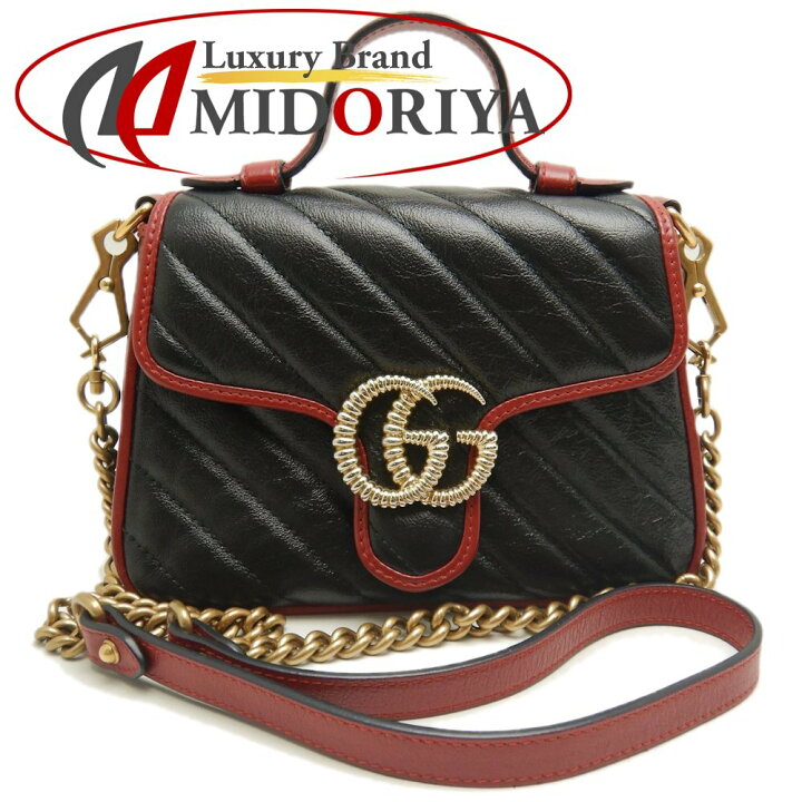 楽天市場】グッチ GUCCI ミニトップハンドルバッグ 583571  