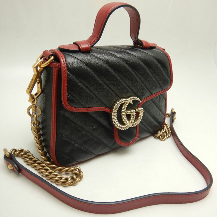 楽天市場】グッチ GUCCI ミニトップハンドルバッグ 583571  