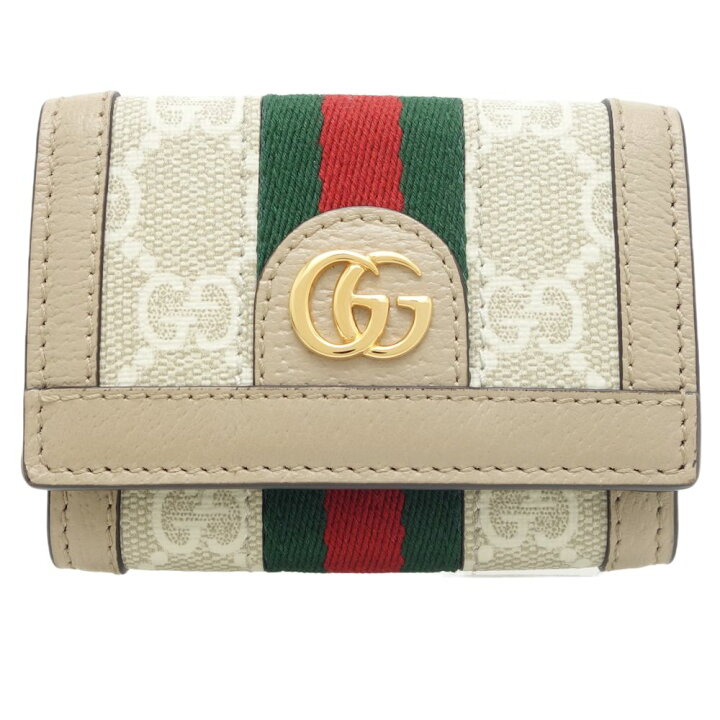 楽天市場】グッチ GUCCI ミニウォレット オフィディア 735099 三つ折り 