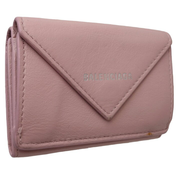 楽天市場】バレンシアガ BALENCIAGA ペーパーミニウォレット 391446 三 