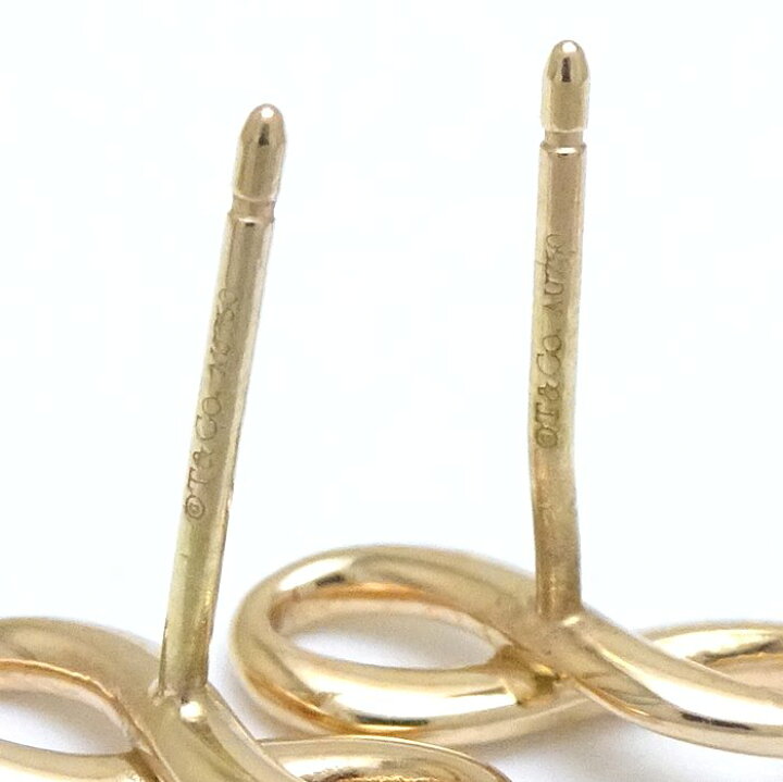 楽天市場】ティファニー TIFFANY&Co. インフィニティ ピアス 750PG  