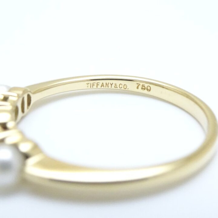 楽天市場】ティファニー TIFFANY&Co. パール リング 指輪 ベビーパール 