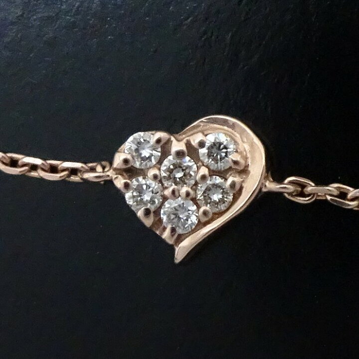 楽天市場】スタージュエリー STAR JEWELRY ハート ブレスレット 