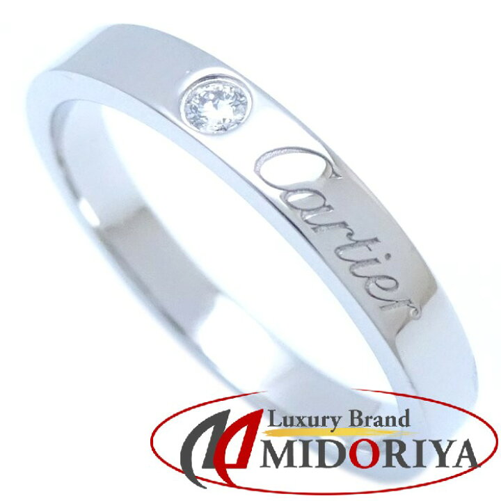 楽天市場】カルティエ CARTIER C ドゥ カルティエ エングレーブド  