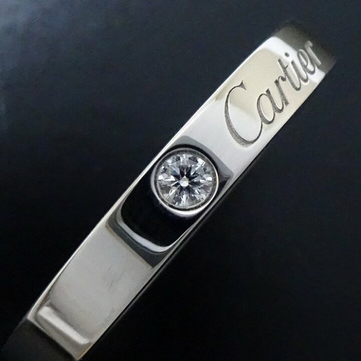 楽天市場】カルティエ CARTIER C ドゥ カルティエ エングレーブド  
