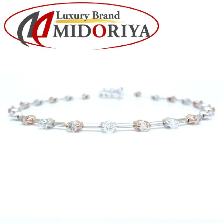 楽天市場】ライン LINE ダイヤモンド ブレスレット ダイヤモンド1.25ct 