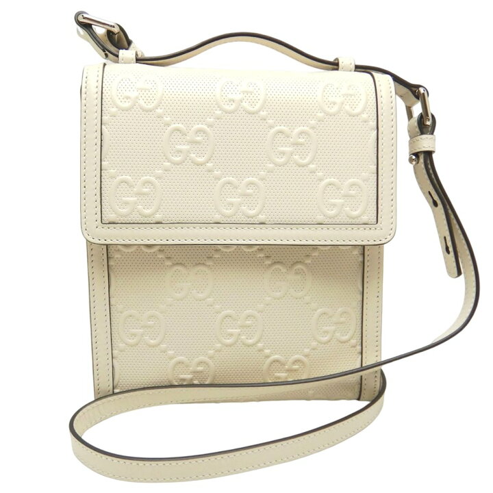 楽天市場】グッチ GUCCI 625782 メッセンジャーバッグ GGエンボス 
