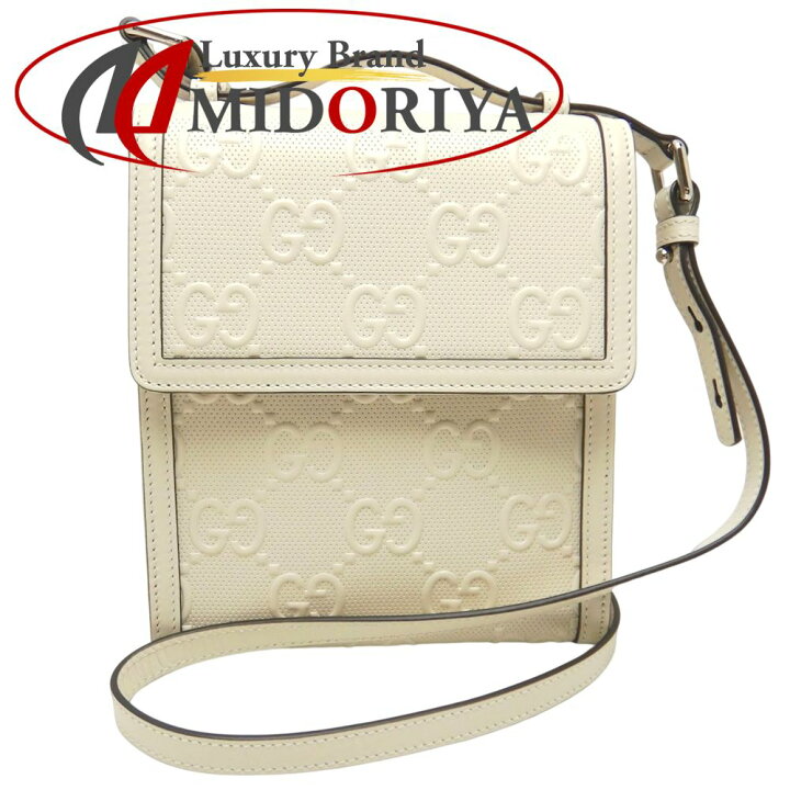 楽天市場】グッチ GUCCI 625782 メッセンジャーバッグ GGエンボス  