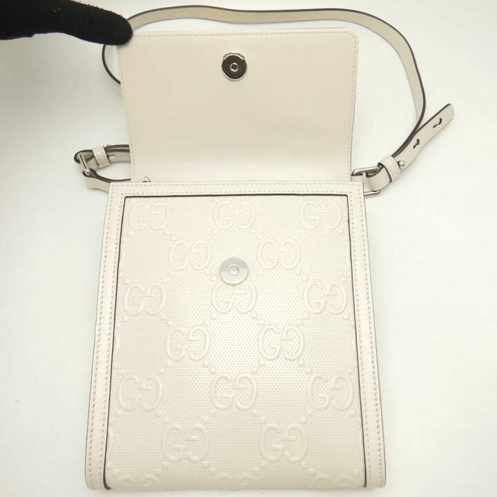楽天市場】グッチ GUCCI 625782 メッセンジャーバッグ GGエンボス 