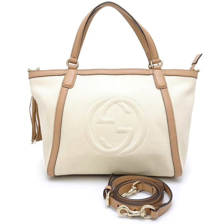 楽天市場】グッチ GUCCI ソーホー 369176 2Wayバッグ キャンバス 