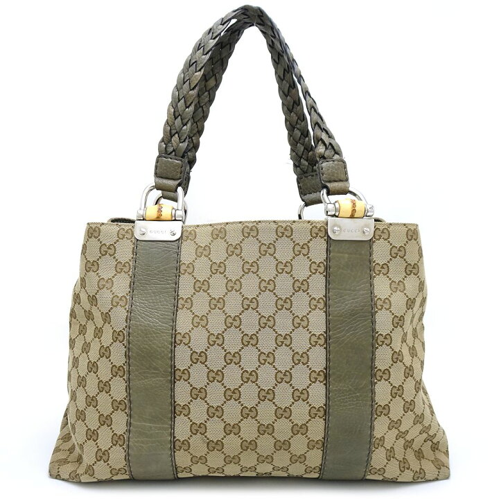 楽天市場】グッチ GUCCI バンブーバー トートバッグ 232947 GG 