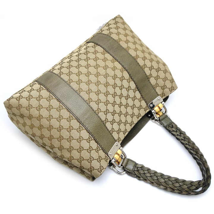 楽天市場】グッチ GUCCI バンブーバー トートバッグ 232947 GG  