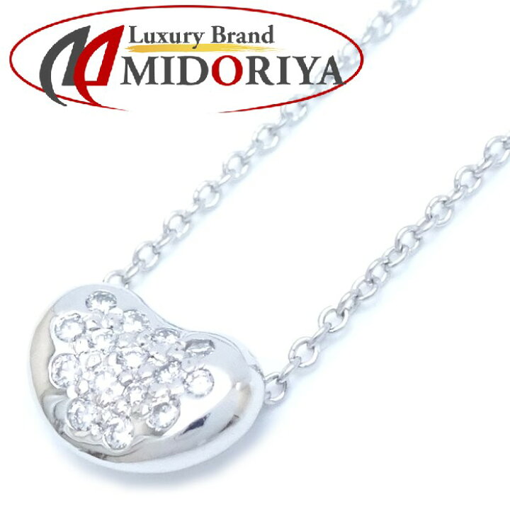 楽天市場】TIFFANY&Co. ティファニー ビーン ネックレス ダイヤモンド  