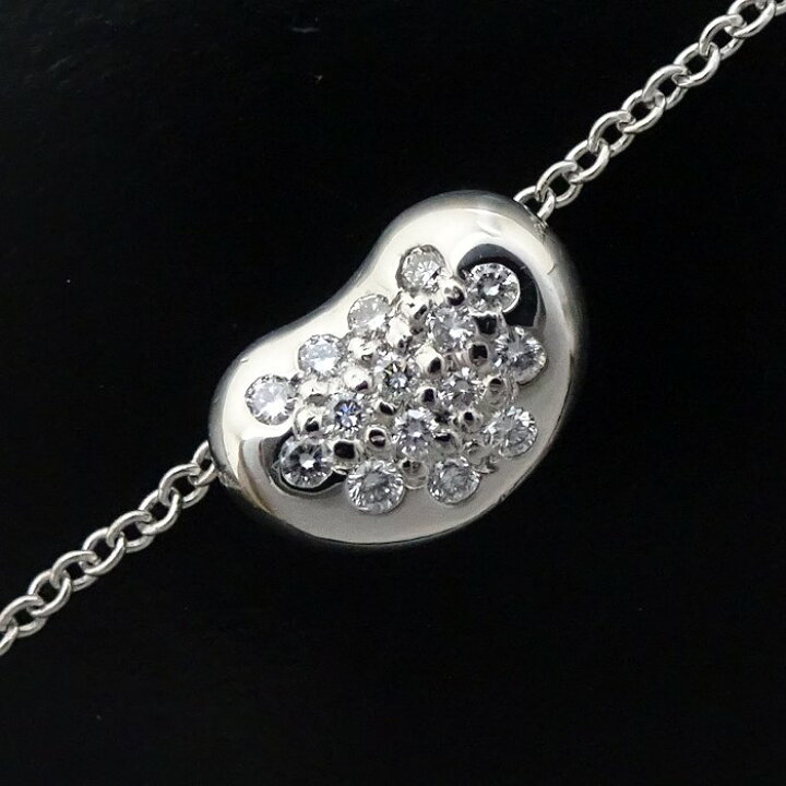 楽天市場】TIFFANY&Co. ティファニー ビーン ネックレス ダイヤモンド  