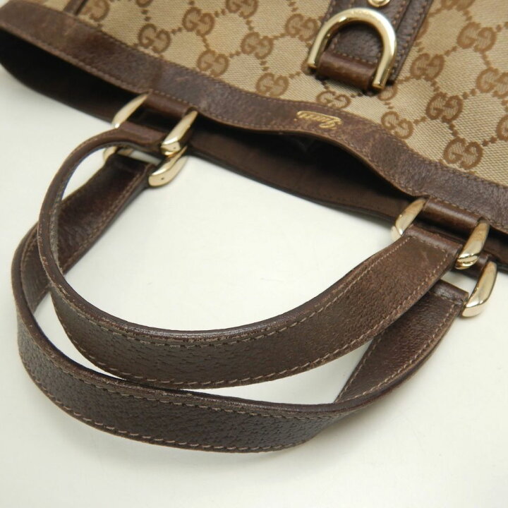 楽天市場】GUCCI グッチ 130739 トートバッグ アビー GGキャンバス 