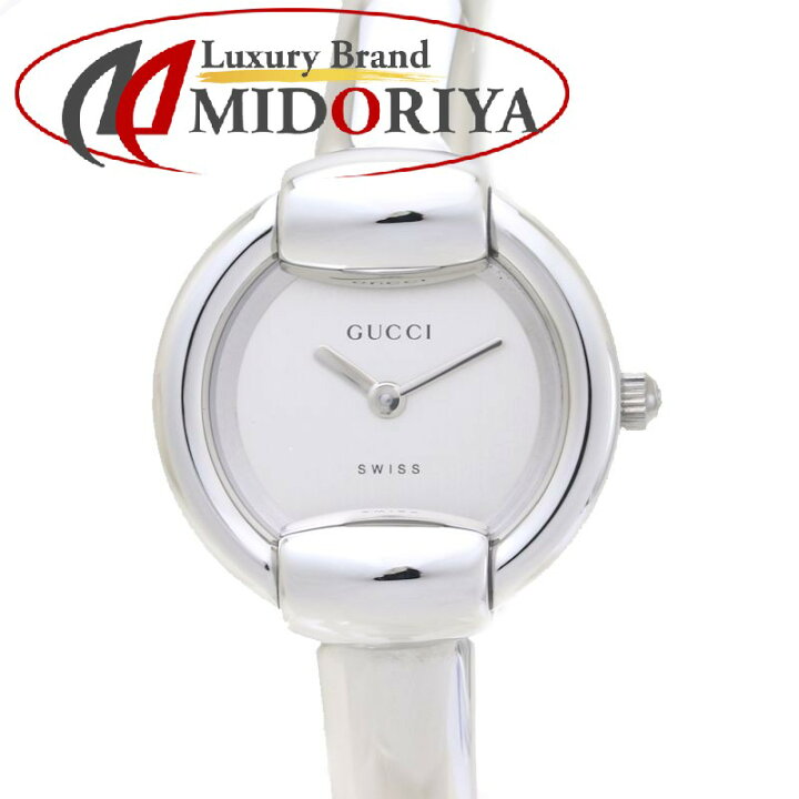 楽天市場】GUCCI グッチ バングルウォッチ YA014507 1400L ステンレス