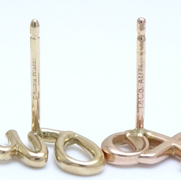 楽天市場】TIFFANY&Co. ティファニー ラブ&キス Oui ピアス シングル 
