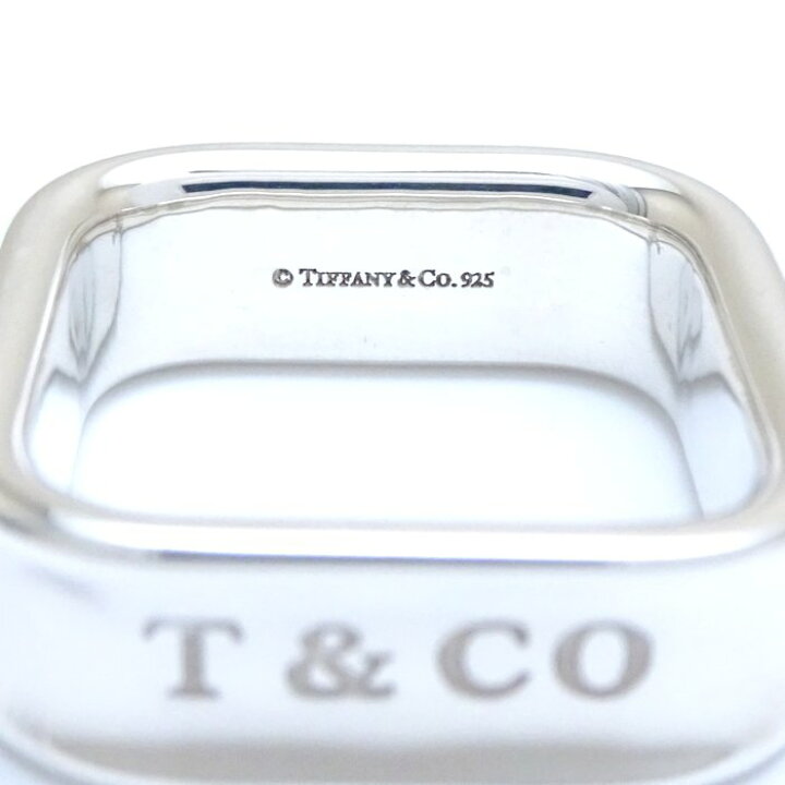 楽天市場】TIFFANY&Co. ティファニー 1837 スクエア リング 指輪 約18 