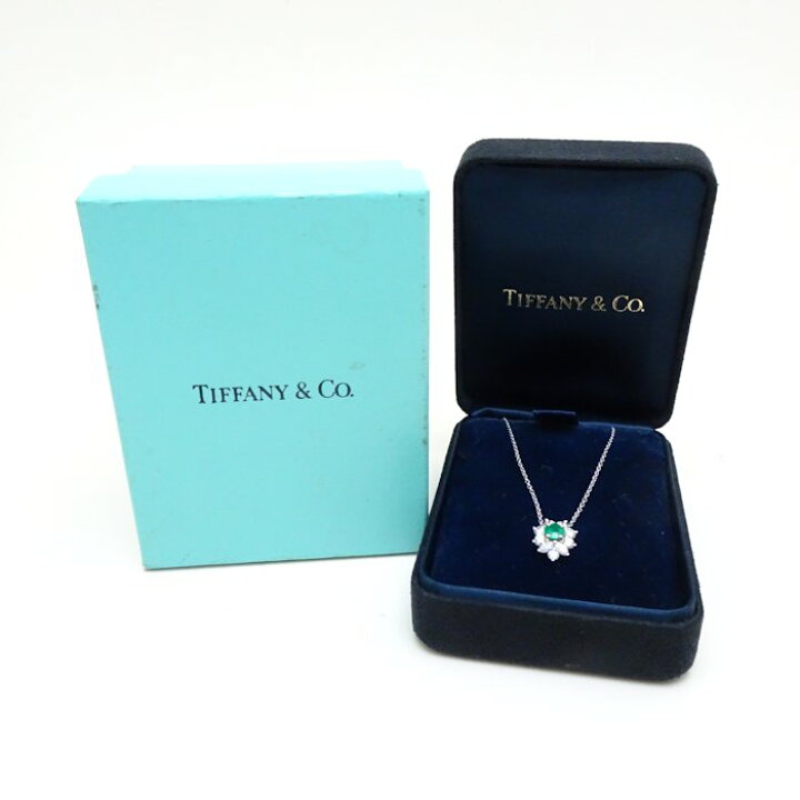 楽天市場】TIFFANY&Co. ティファニー ネックレス エメラルド 
