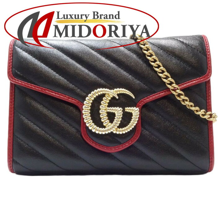 楽天市場】GUCCI グッチ GGマーモント チェーンショルダー 573807  