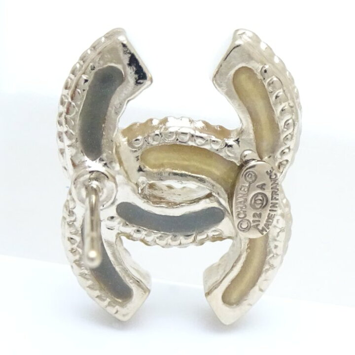 楽天市場】CHANEL シャネル ココマーク A12A ピアス GP ゴールドメッキ 